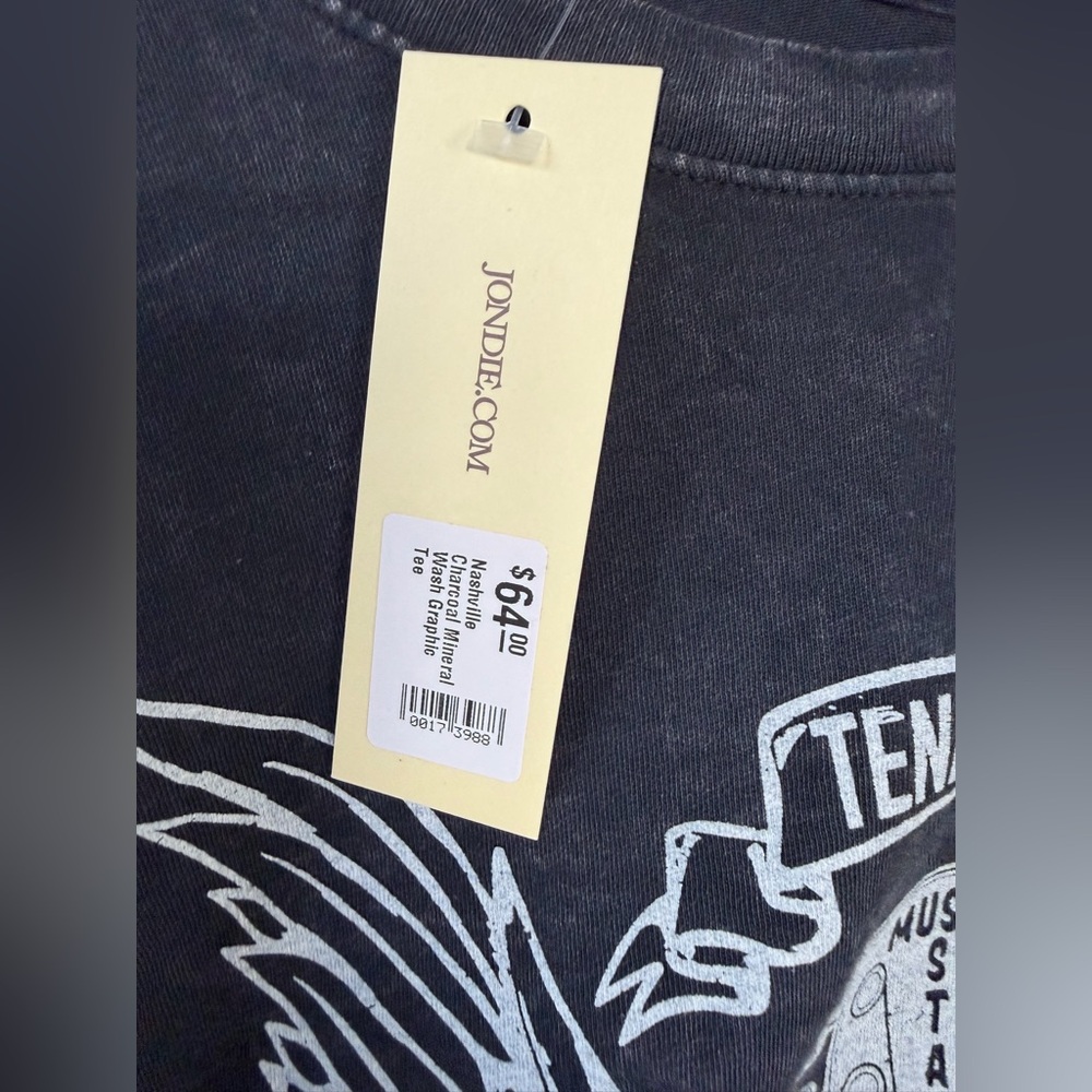Nashville Graphic Black Crop Top - Picture 4 of 9